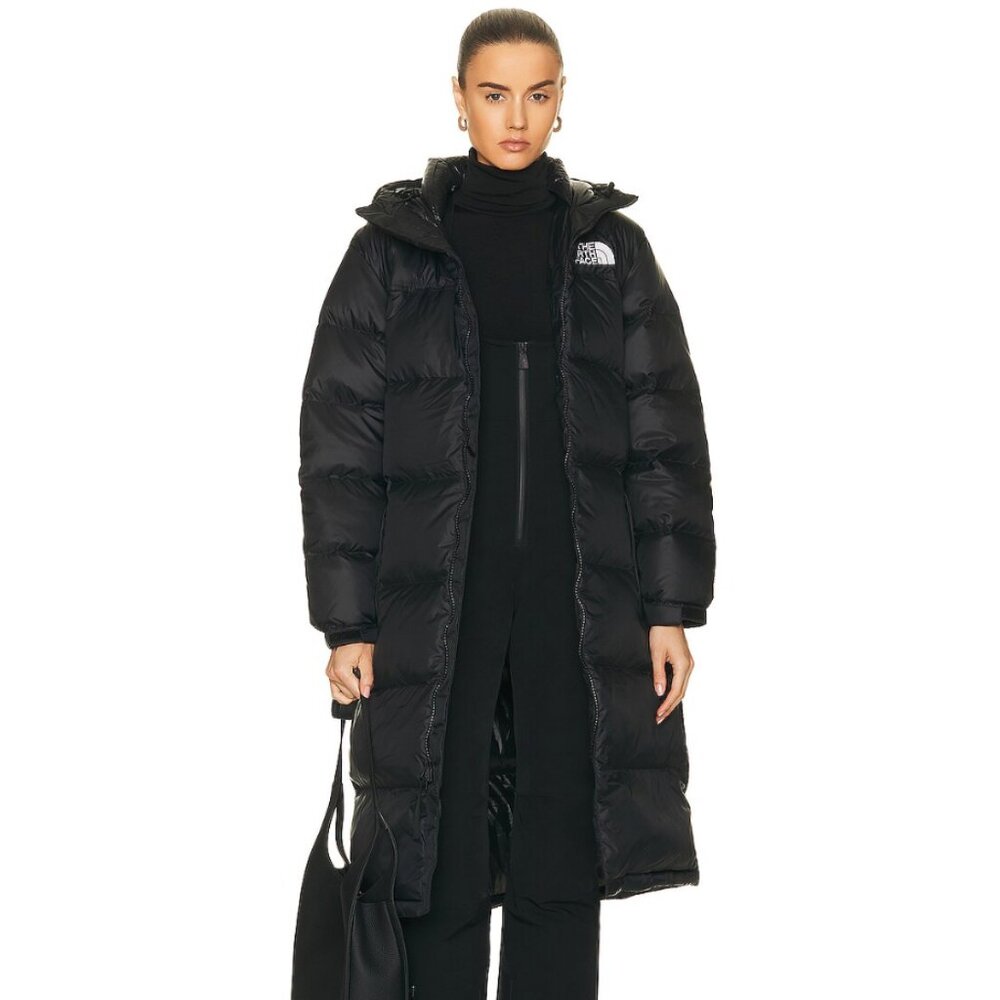 The North Face Women's Black Long Puffer Parka
